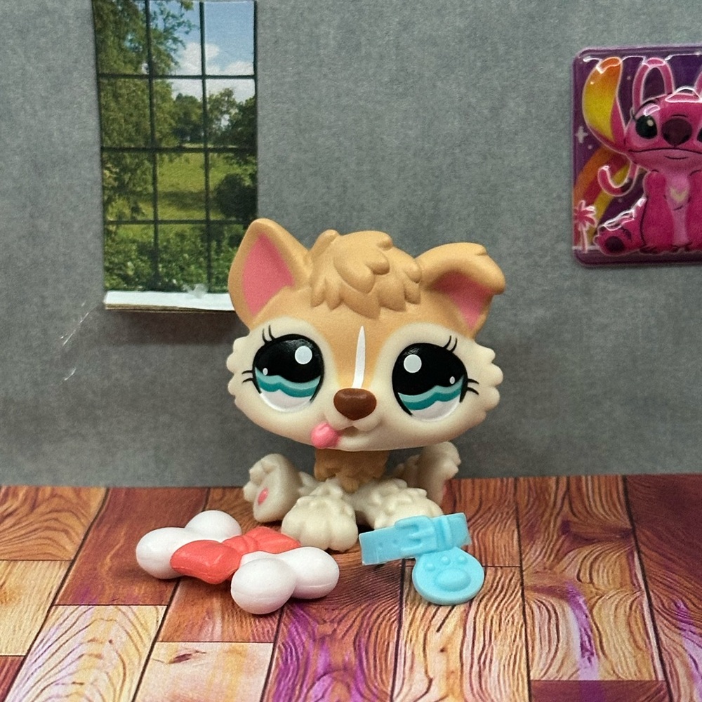FAKE LPS husky puppy!!